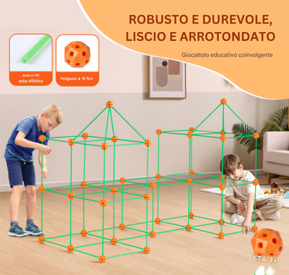 Kit di Costruzione per Forte 120 Pezzi