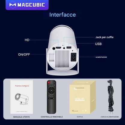 Proiettore Magic portatile 4K